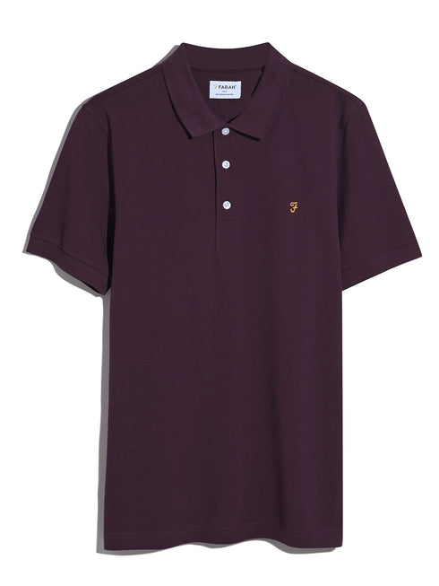 Farah Polo T-Shirt Burgundy