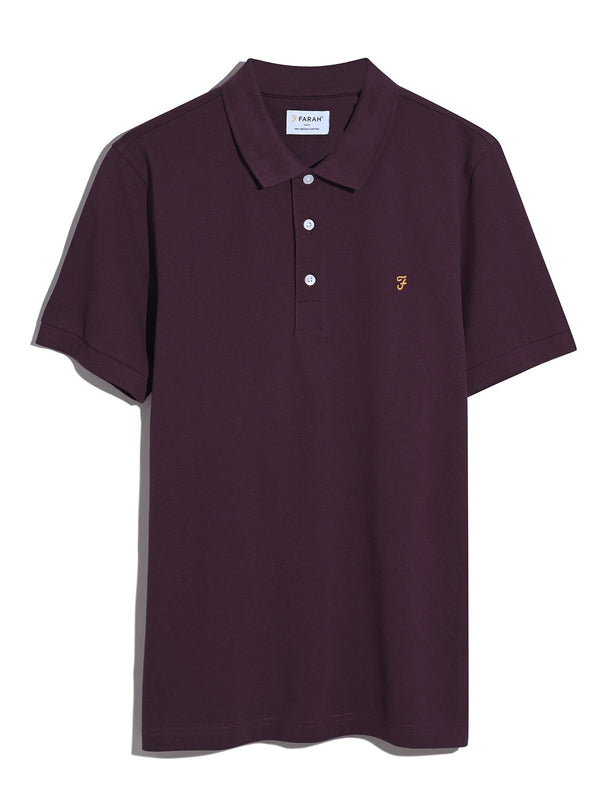 Farah Polo T-Shirt Burgundy