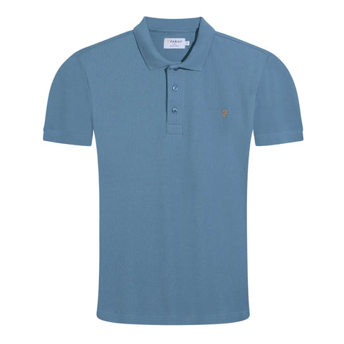 Farah Forster Ss Polo Blue