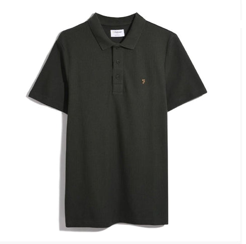 Farah Forster Ss Polo Green