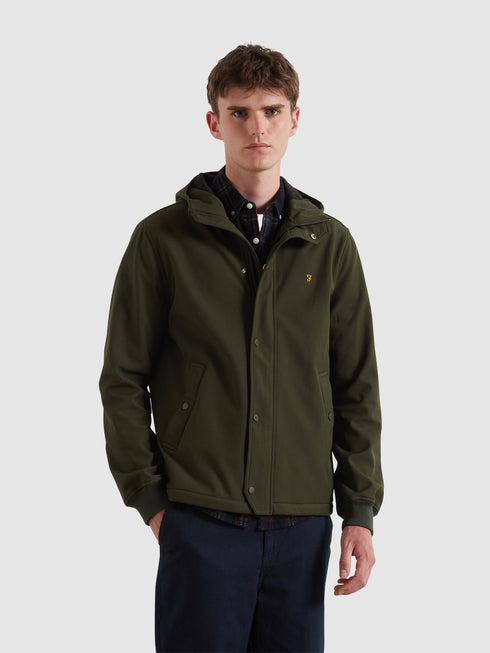 Farah Brydon Softshell Jacket Moss