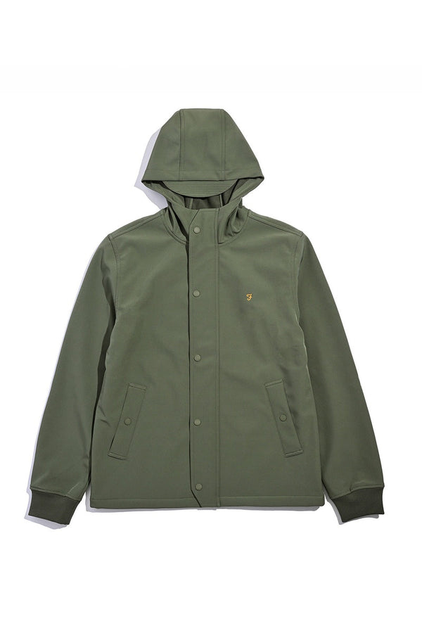 Farah Brydon Softshell Jacket Moss