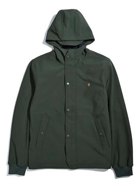 Farah Brydon Softshell Jacket Green