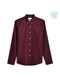 Farah Brewer Ls Shirt Burgundy