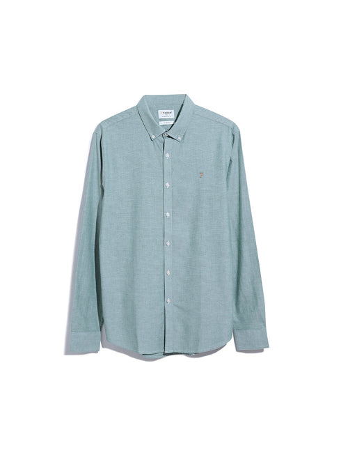 Farah Brewer Ls Shirt Light Green