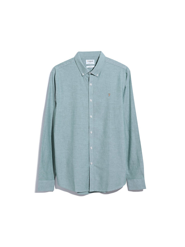 Farah Brewer Ls Shirt Light Green