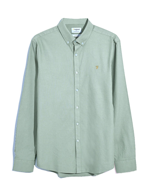 Farah Brewer Ls Shirt Mint