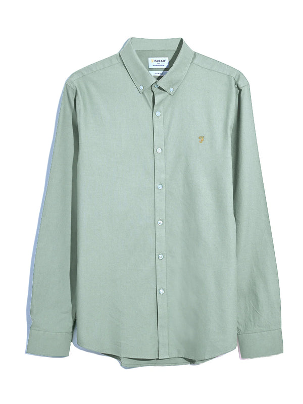 Farah Brewer Ls Shirt Mint