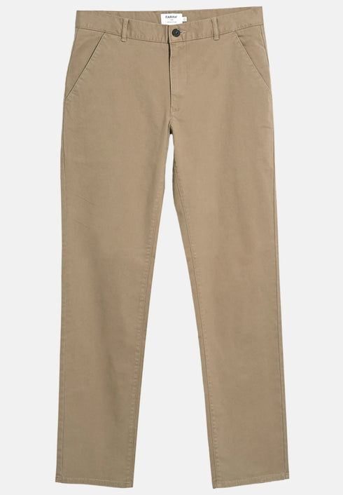 Farah Twill Chino Trouser Beige