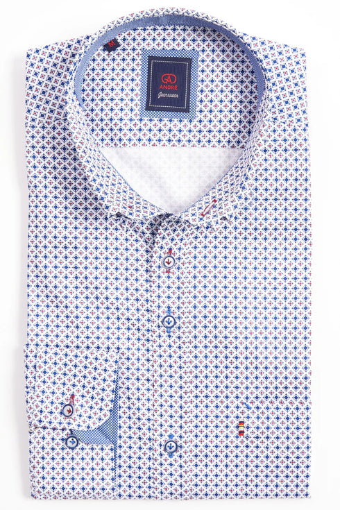 Andre Shirt Burgundy