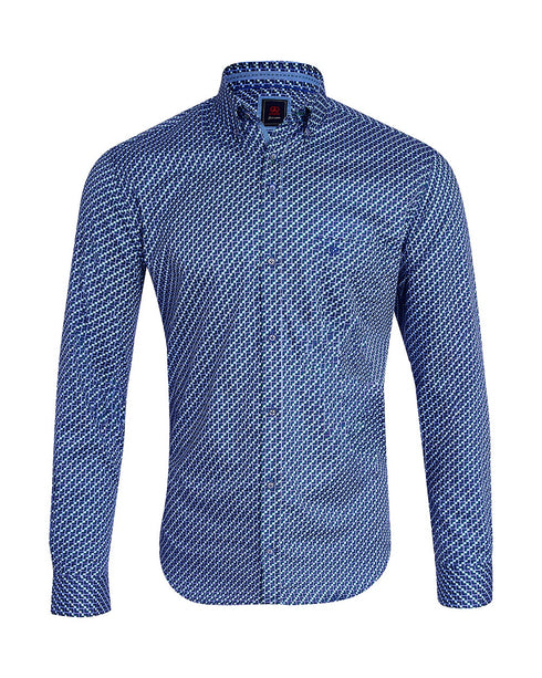 Andre Printed Shirt Green