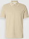 Gant Tipping S/S Polo Tee Shirt Beige