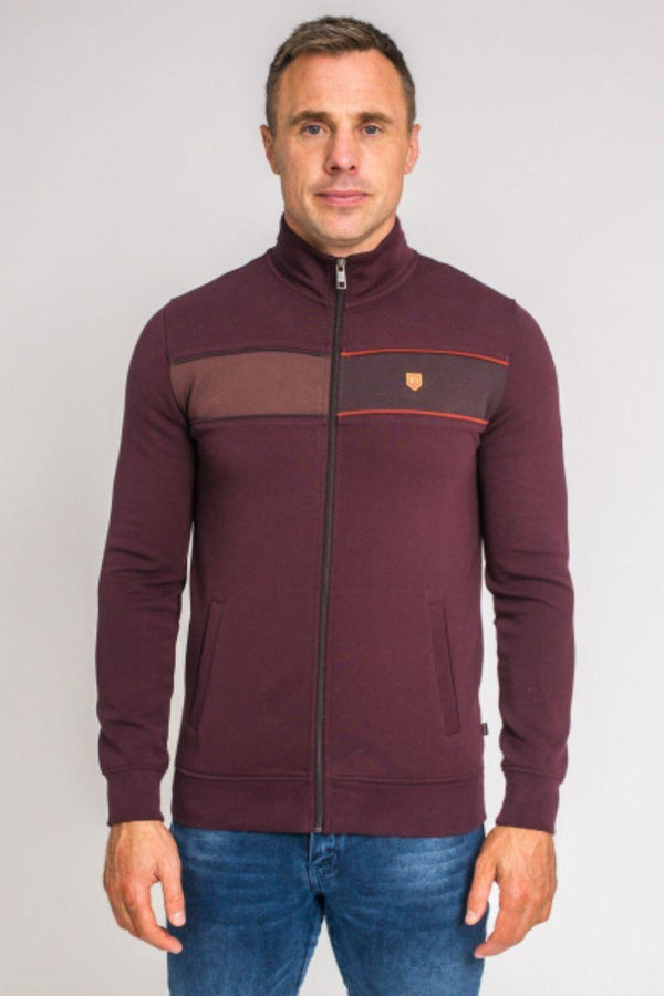 Xv Kings Hopefield Zip Up Sweat Top Plum