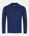 Andre Inch 1/4 Zip Knitwear Cobalt