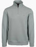 Gant Reg Shield Half Zip Sweat Top Light Grey