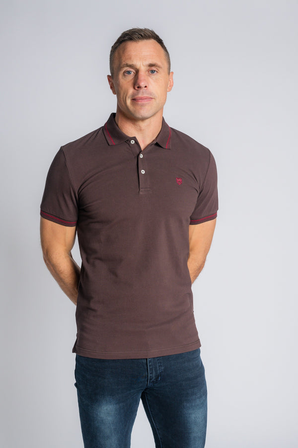Xv Kings Polo T-Shirt Brown