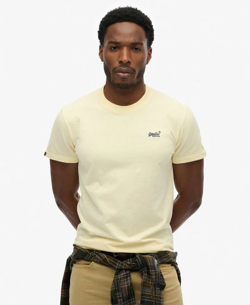 Superdry Vintage Logo Tee Yellow