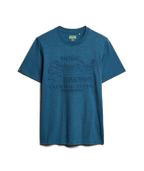 Superdry Embossed Vl Graphic Tee Teal
