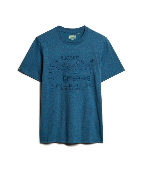 Superdry Embossed Vl Graphic Tee Teal
