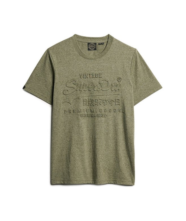 Superdry Embossed Vl Graphic Tee Olive