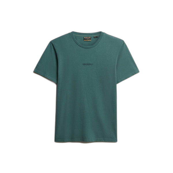 Superdry Micro Logo Tee Shirt Green