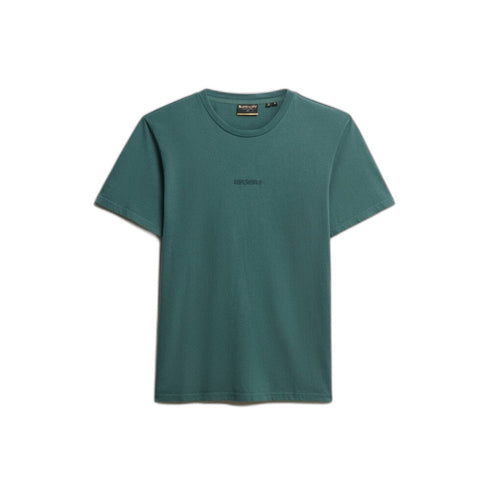 Superdry Micro Logo Tee Shirt Green