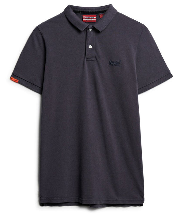 Superdry Vint Destroy Polo T.Shirt Blueblack