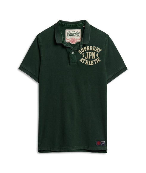 Superdry Vintage Athletic Polo Green