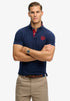 Superdry Stripe Jersey Polo Blue Multi Stripe