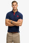 Superdry Stripe Jersey Polo Blue Multi Stripe