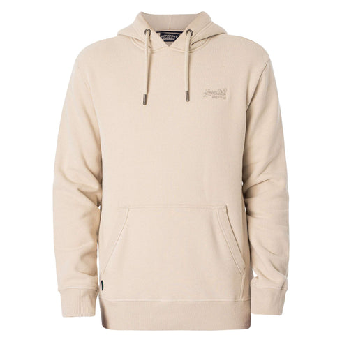 Superdry Essential Logo Hoodie Beige