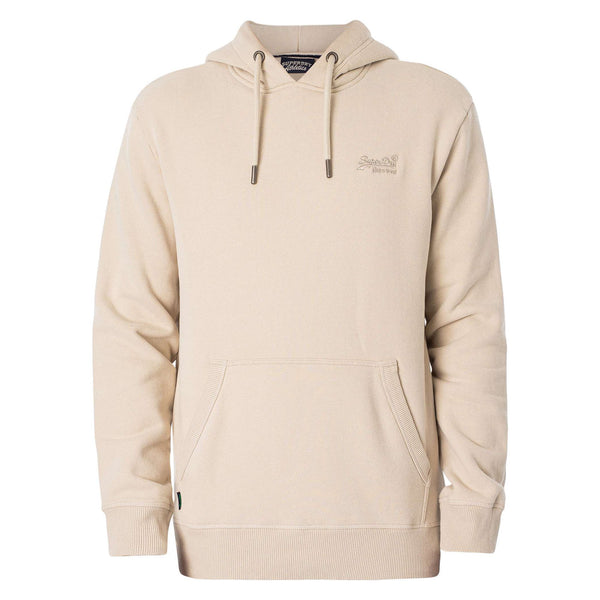 Superdry Essential Logo Hoodie Beige