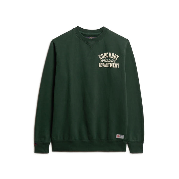Superdry Vintage Athletic Crew Green