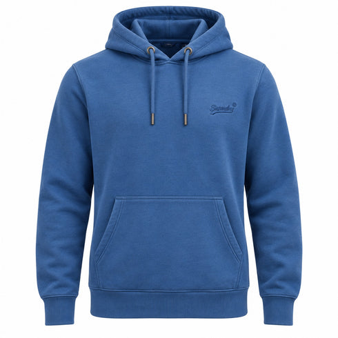 Superdry Essential Logo Hoodie Blue