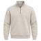 Superdry Serif Half Zip Sweat Top Beige