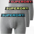 Superdry 3-Pack Boxers Grey