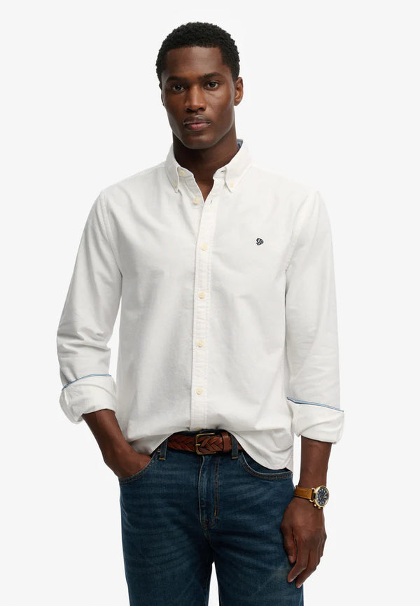 Superdry Preppy L/S Casual Shirt Lavender