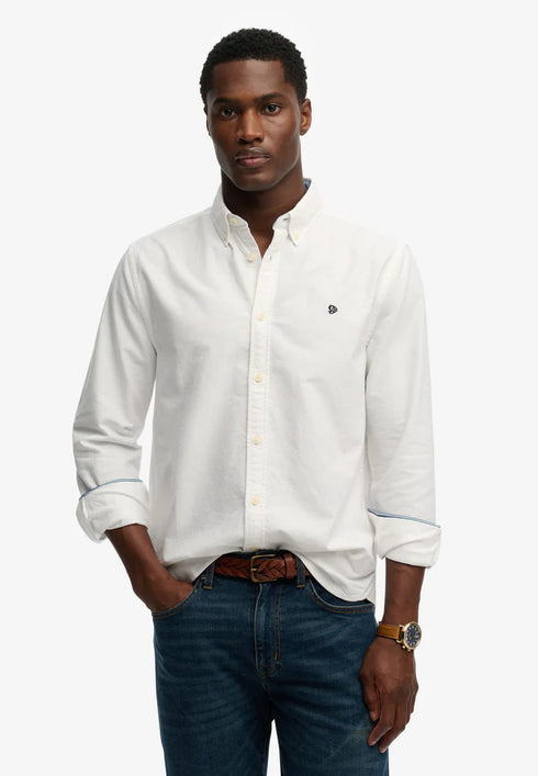 Superdry Preppy L/S Casual Shirt Lavender