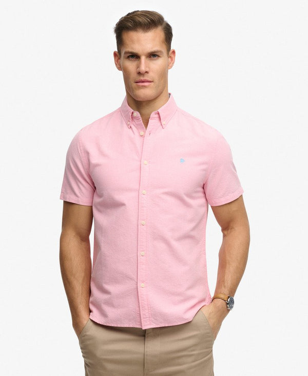 Superdry Preppy Oxford S/S Casual Shirt Pink