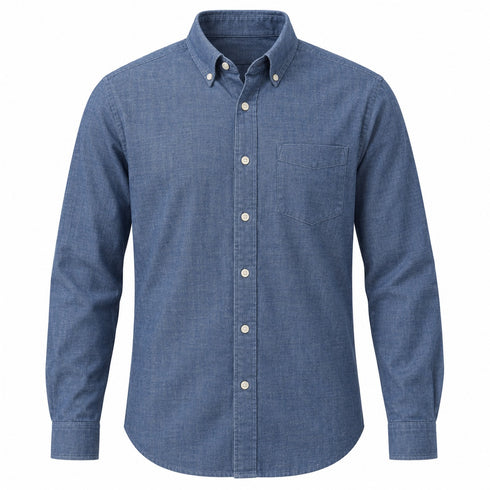 Superdry Preppy Oxford Shirt Indigo
