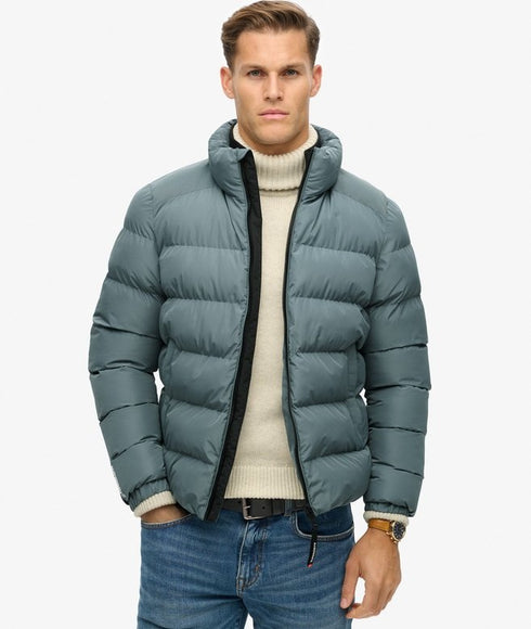 Superdry Sports Puffer Jacket Blue