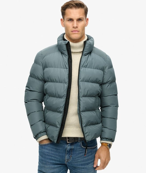 Superdry Sports Puffer Jacket Blue