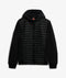 Superdry Hood Storm Fleece Hybrid Jacket Black