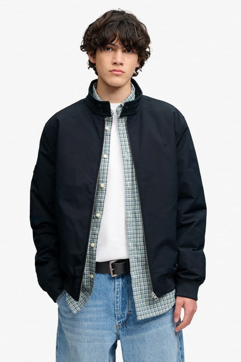 Superdry Campus Harrington Jacket Navy