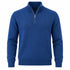 Superdry Prep Cotton Half Zip Knitwear Blue