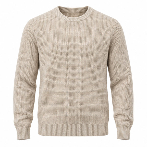 Superdry Texture R/N Knitwear Beige