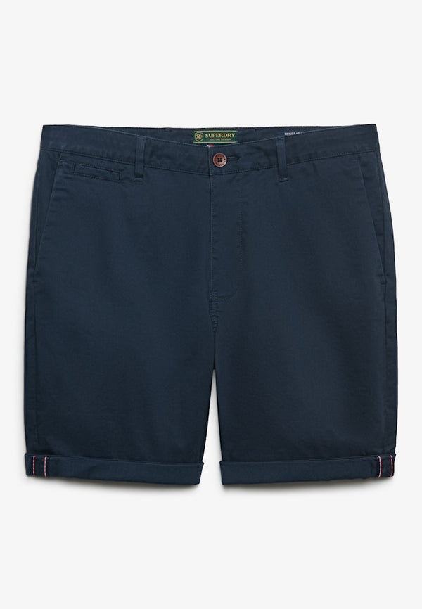 Superdry Premium Chino Shorts Navy