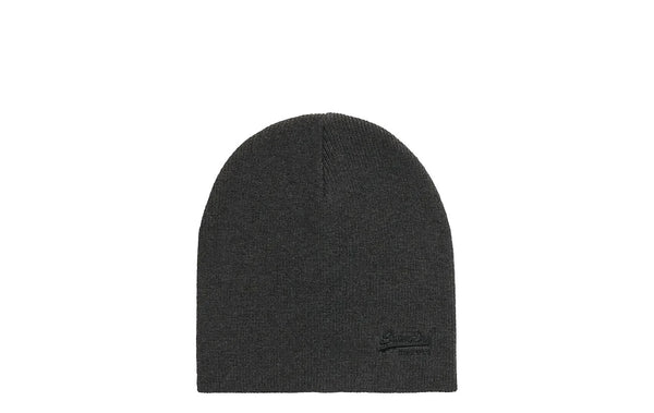 Superdry Essential Logo Knitted Beanie Grey