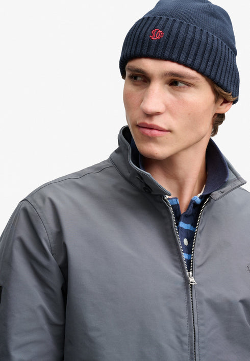 Superdry Logo Beanie Navy