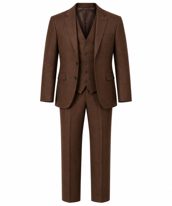 Benetti 3Pc Marco Suit Brown